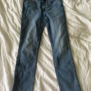 GAP Blue Cigarette High Rise Jeans